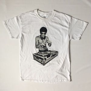 Vintage DJ Bruce Lee T Shirt - Mens Medium
